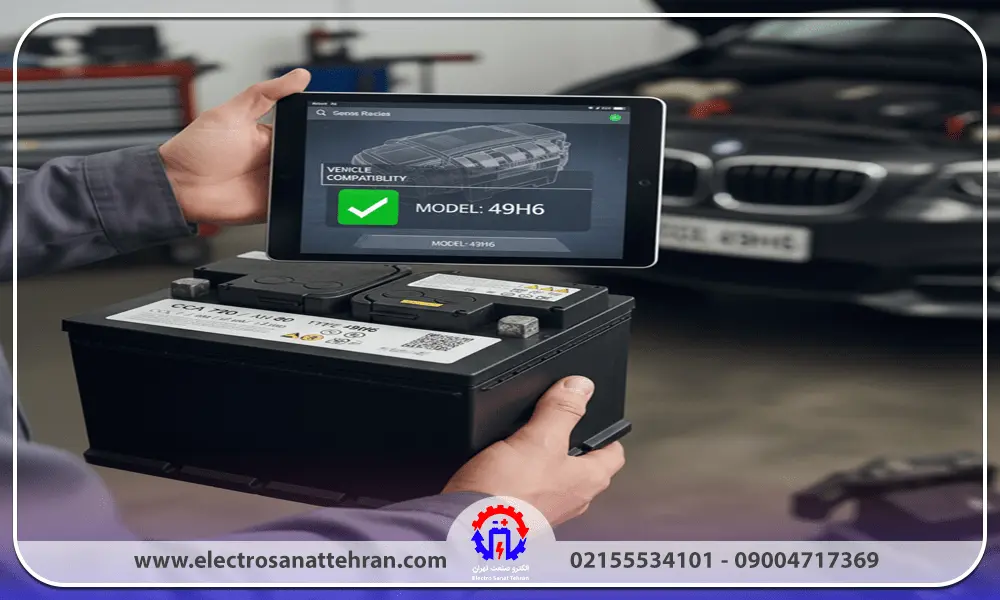آیا باتری خودرو خریداری‌شده با خودرو مطابقت دارد؟