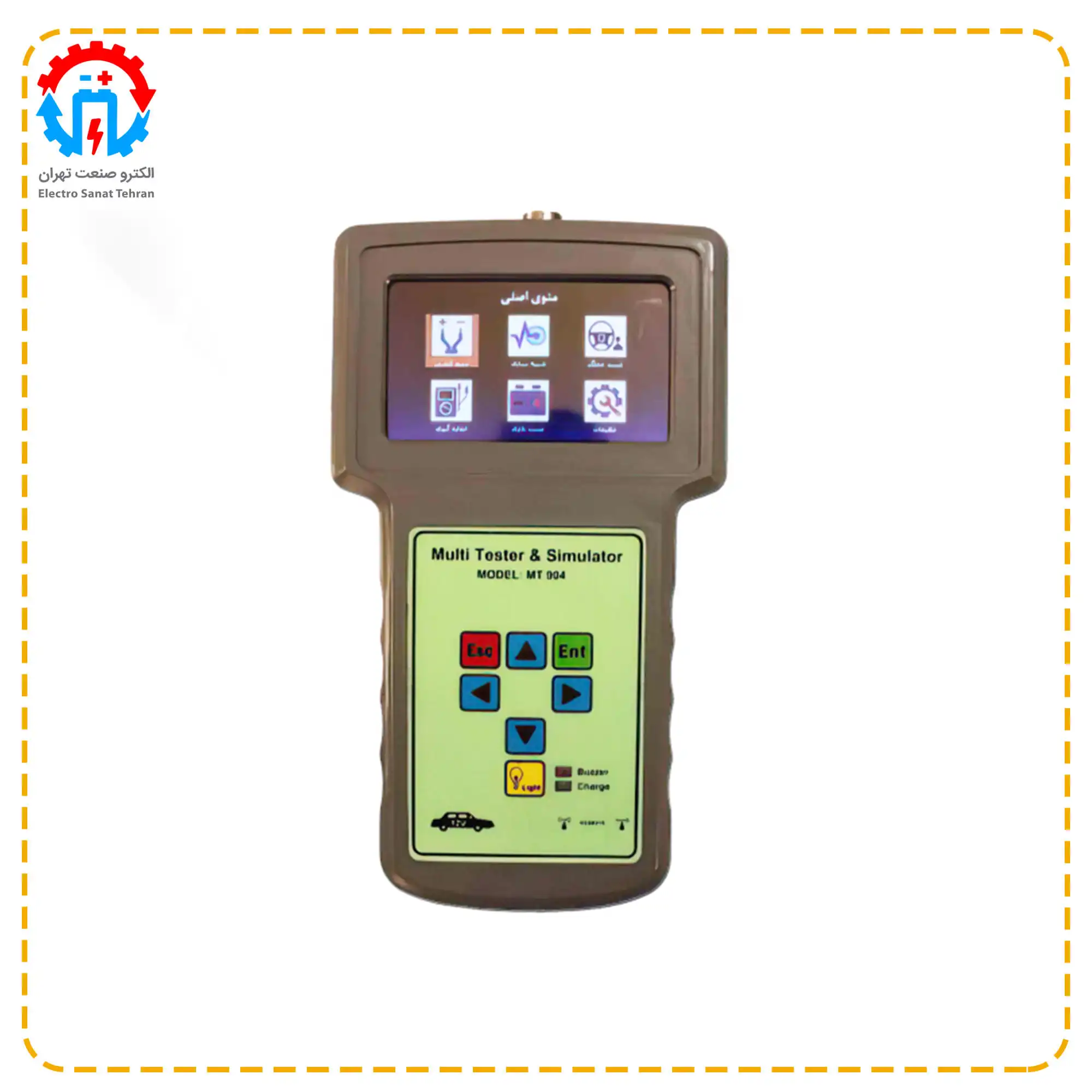 Multi-tester actuator modules industrial case electrosanattehran.com مولتی تستر و شبیه ساز با ماژول عملگرها و کیف صنعتی